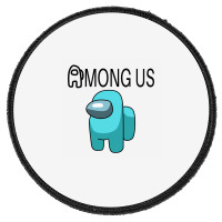 Mong Us Cyan Round Patch | Artistshot