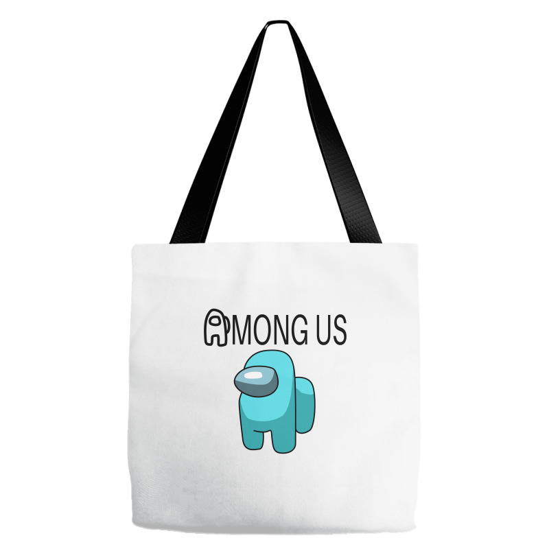 Mong Us Cyan Tote Bags | Artistshot