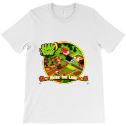 Work The Land T-shirt Designed By Barbarkah