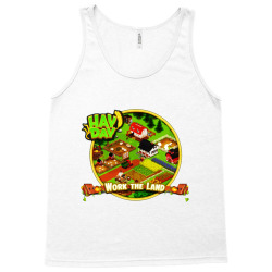 Work The Land Tank Top Designed By Barbarkah