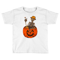 Skeleton Pumpkin's Planet Ghost Toddler T-shirt | Artistshot