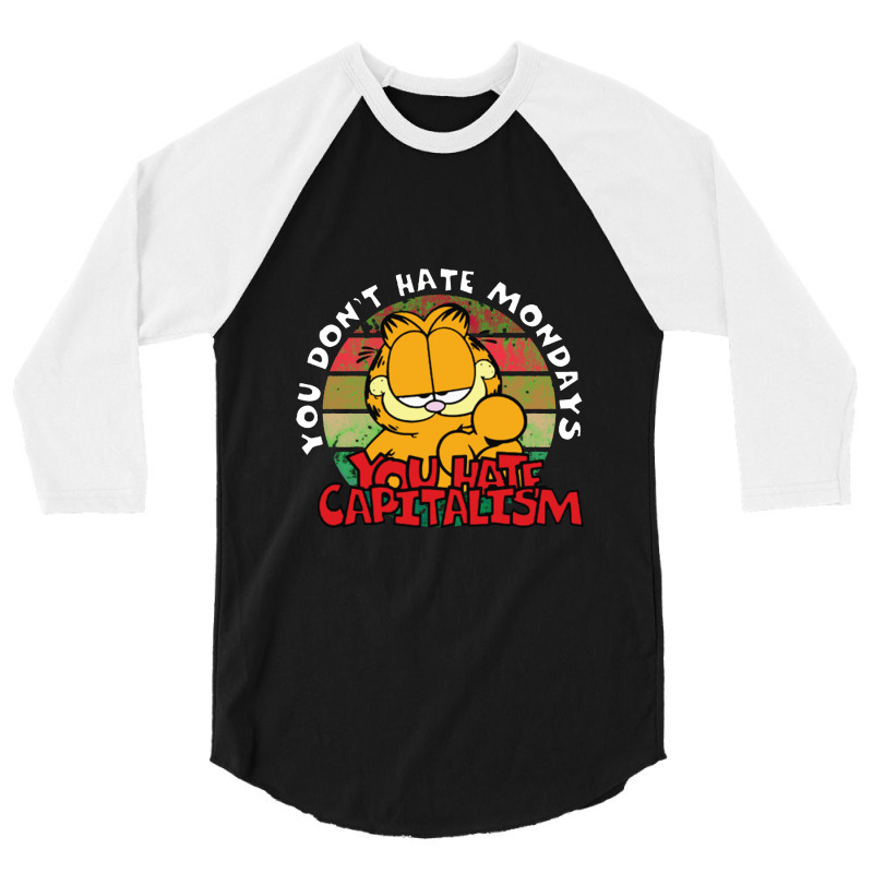 You Hate Capitalism 3/4 Sleeve Shirt by barbarkah | Artistshot