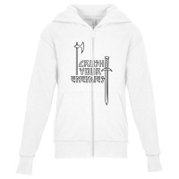 Crushs Your Enemies Merch Youth Zipper Hoodie | Artistshot