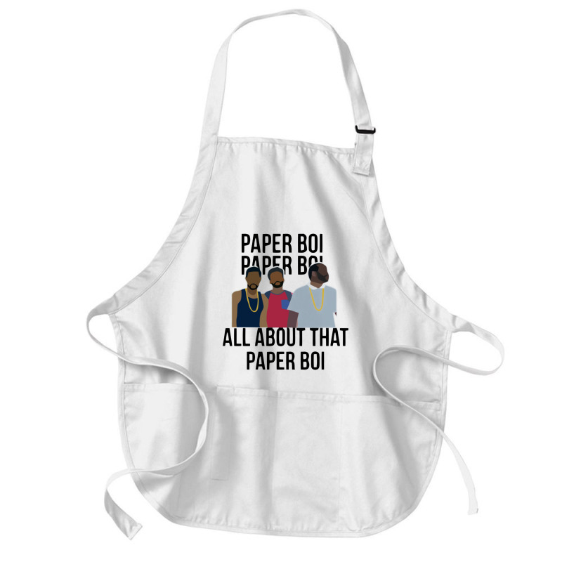 Paper Boi All About That Paper Boi Popular Medium-length Apron | Artistshot