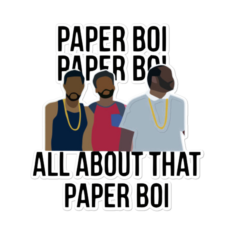 Paper Boi All About That Paper Boi Popular Sticker | Artistshot