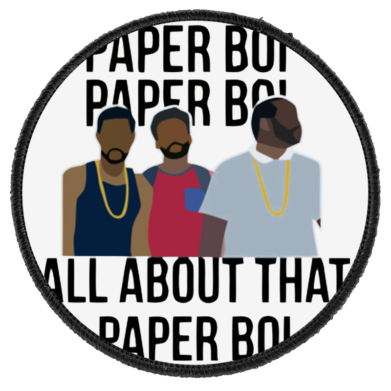 Paper Boi All About That Paper Boi Popular Round Patch | Artistshot