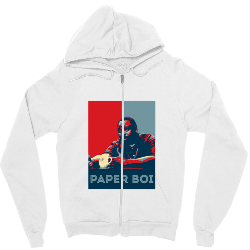 Paper Boi Zipper Hoodie | Artistshot