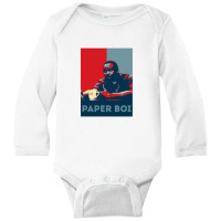 Paper Boi Long Sleeve Baby Bodysuit | Artistshot