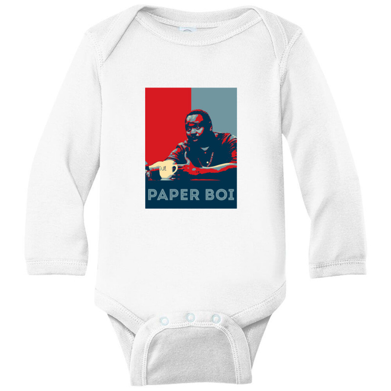 Paper Boi Long Sleeve Baby Bodysuit | Artistshot