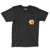 Surprise Cat Pocket T-shirt | Artistshot