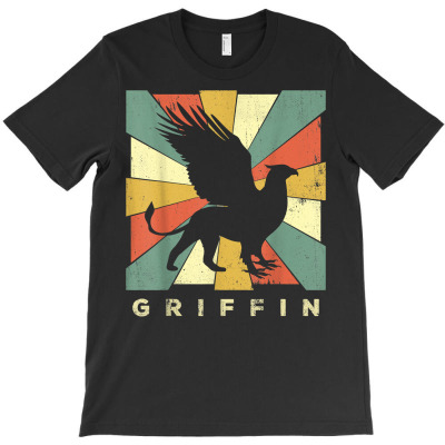 Vintage Griffin Retro Gift T Shirt T-shirt Designed By Edenkait