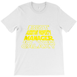 Assistant Property Manager Funny Cool Galaxy Job T Shirt T-shirt Designed By Kaylasana