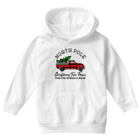 North Pole Christmas Tree Youth Hoodie | Artistshot