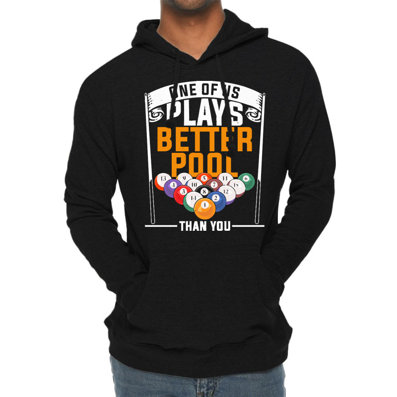 Billiard T  Shirt Funny Billiard Player Snooker Pool Billiard T  Shirt Lightweight Hoodie | Artistshot