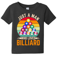 Billiard T  Shirt Man Snooker Player Hobby Pool Billiard T  Shirt Baby Tee | Artistshot