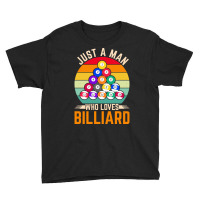 Billiard T  Shirt Man Snooker Player Hobby Pool Billiard T  Shirt Youth Tee | Artistshot