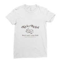 Ricky Regal Hotel And Casino Hall Ladies Fitted T-shirt | Artistshot