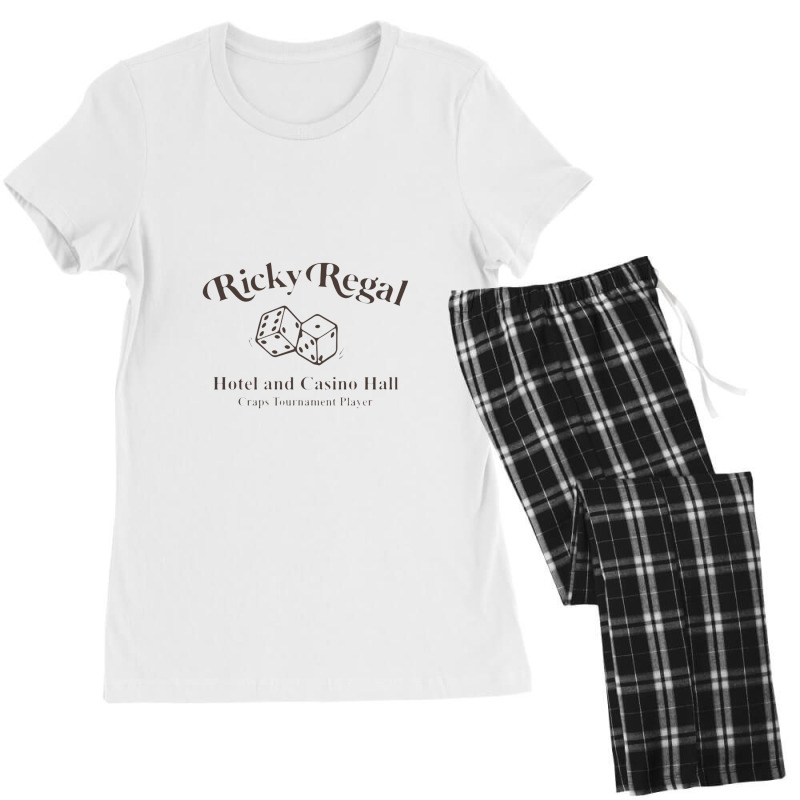 Ricky Regal Hotel And Casino Hall Women's Pajamas Set by jambudemak | Artistshot