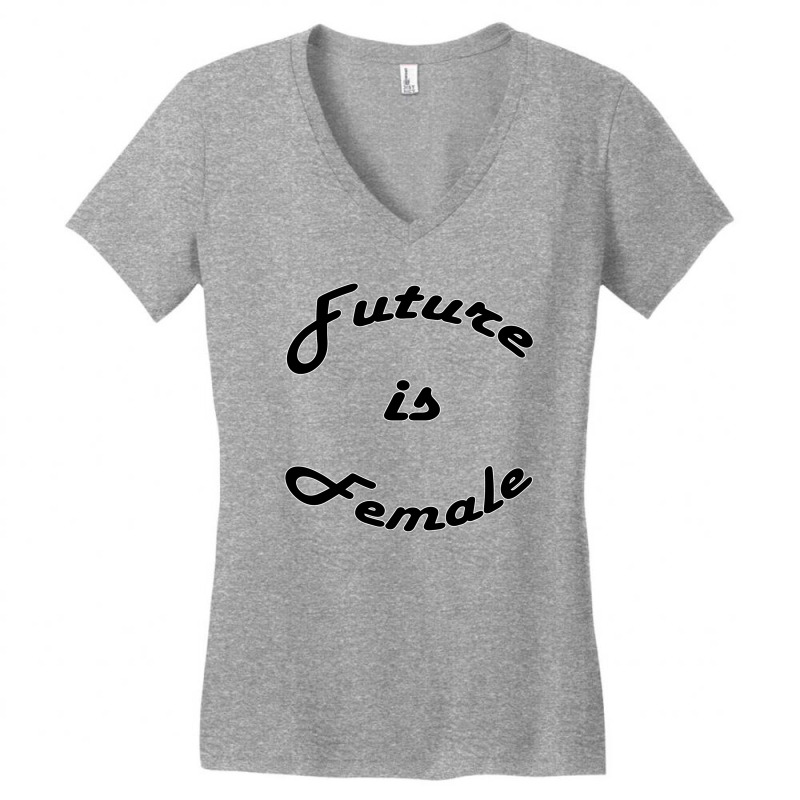 Future Is Female Women's V-Neck T-Shirt by Harjaya Elon | Artistshot