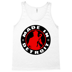 Made In Detroit Tank Top Designed By Unicorn Art