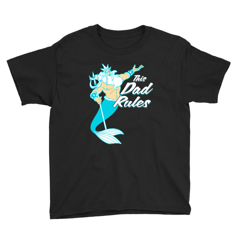 Mermaid King Triton Youth Tee by Atayax | Artistshot