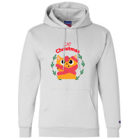 Cat Christmas Champion Hoodie | Artistshot