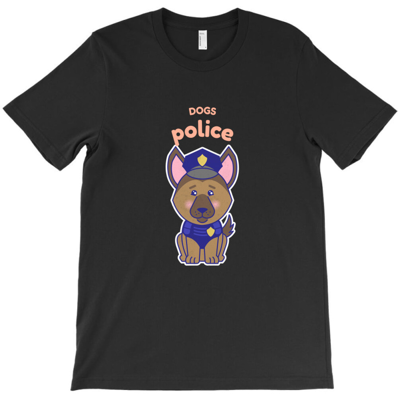 Dog Police T-Shirt by KimberlyKeiza | Artistshot