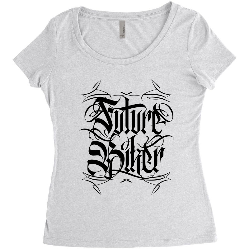 Future Biker Baby Jumpsuit Women's Triblend Scoop T-shirt by tiococacola | Artistshot