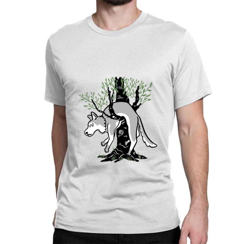 Dogs Tree Classic T-shirt by KimberlyKeiza | Artistshot