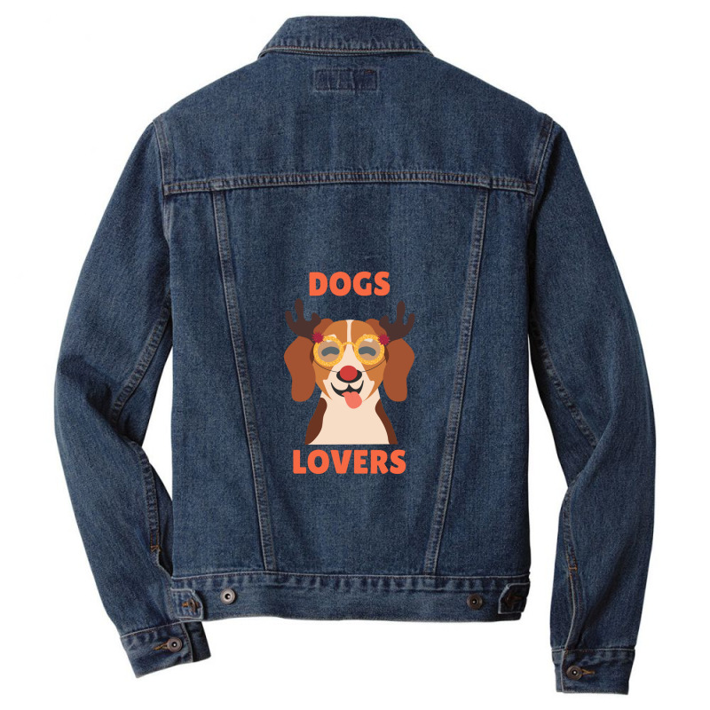 Dogs Men Denim Jacket by KimberlyKeiza | Artistshot