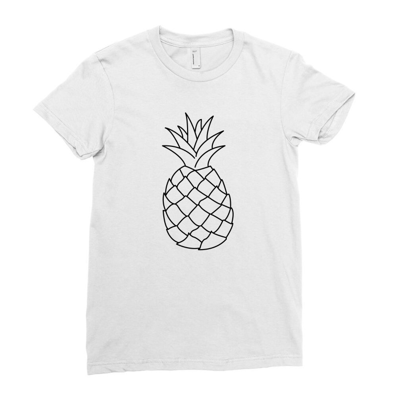 Pineapple Ladies Fitted T-Shirt by fahmifutri | Artistshot