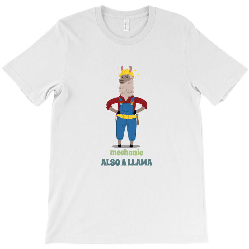 Mechanics Llama T-Shirt by KimberlyKeiza | Artistshot