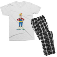 Mechanics Llama Men's T-shirt Pajama Set | Artistshot