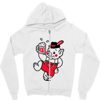 Piggy Zipper Hoodie | Artistshot