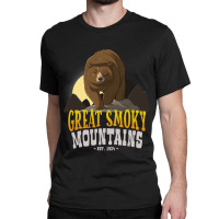 Bear Great Smoky Mountains National Park Bear 239 Forest Classic T-shirt | Artistshot