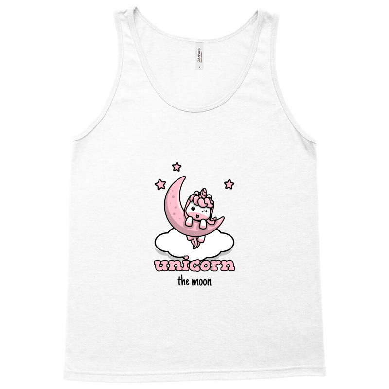 Unicorn Moon Tank Top by KimberlyKeiza | Artistshot