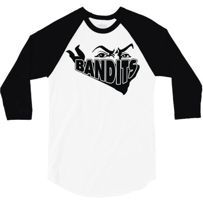 Bandit 3/4 Sleeve Shirt Designed By Mdk Art