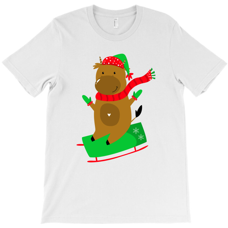 Deer Santa T-Shirt by KimberlyKeiza | Artistshot