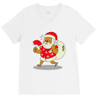 Santa Claus Gift V-neck Tee | Artistshot