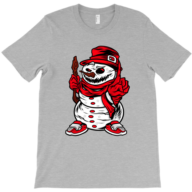 Scary Snowman T-Shirt by KimberlyKeiza | Artistshot