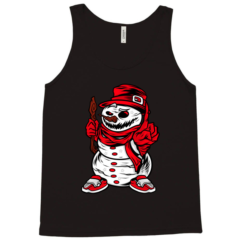 Scary Snowman Tank Top by KimberlyKeiza | Artistshot