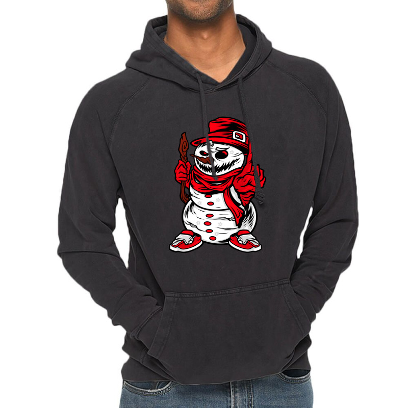 Scary Snowman Vintage Hoodie by KimberlyKeiza | Artistshot