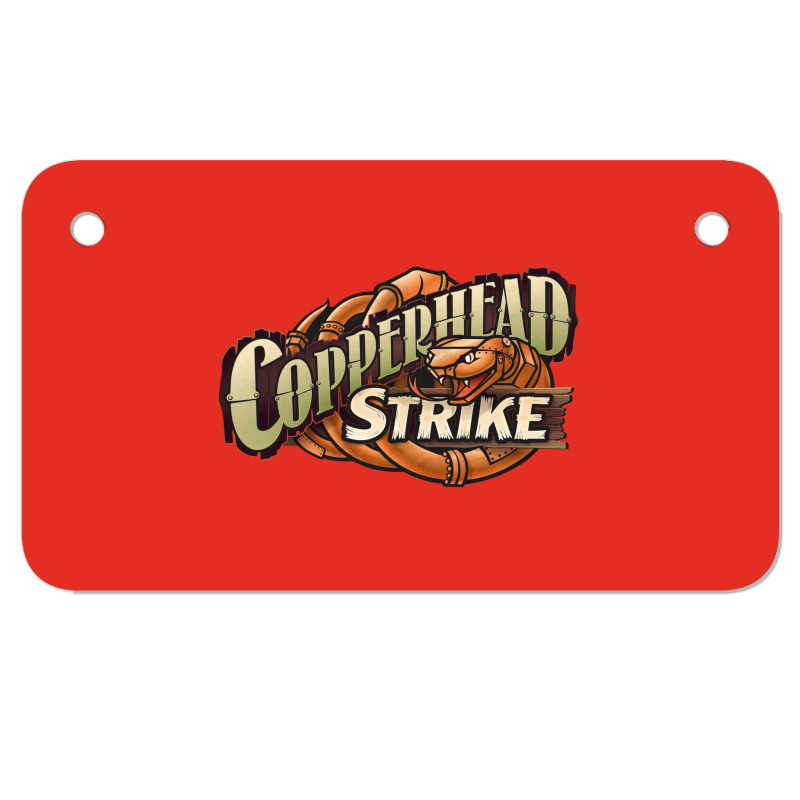 Southwest Florida Copperheads Motorcycle License Plate | Artistshot