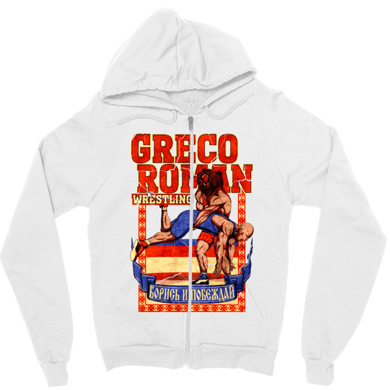 Greco Roman Zipper Hoodie by JayadiLoerah | Artistshot