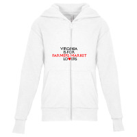 Virginia Is For Farmers Market Lovers Youth Zipper Hoodie | Artistshot