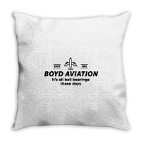 Boyd Aviation Throw Pillow | Artistshot