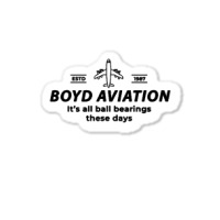 Boyd Aviation Sticker | Artistshot