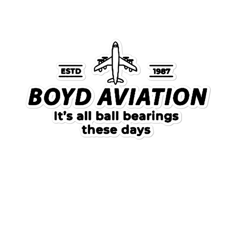 Boyd Aviation Sticker | Artistshot