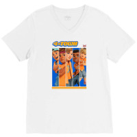 One Of Very Cynical Smile V-neck Tee | Artistshot