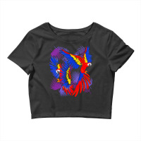 Parrot T  Shirt Birdwatching Macaw Bird Exotic Parrot T  Shirt Crop Top | Artistshot